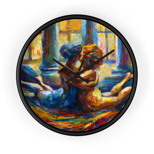 Connor - Gay Love Wall Clock