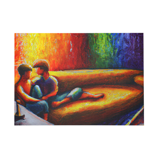Hunter - Gay Love Jigsaw Puzzle