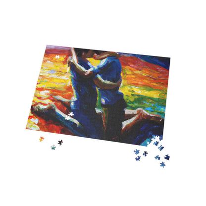 Jaxon - Gay Love Jigsaw Puzzle