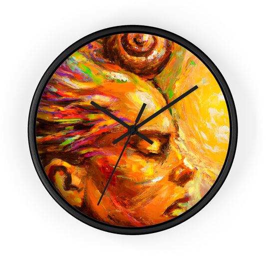 LeonardoDaVinci - Gay Hope Wall Clock