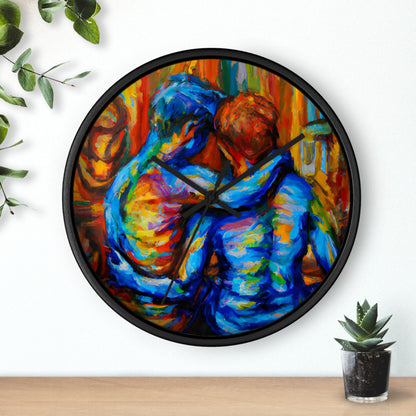 Maximillian - Gay Love Wall Clock