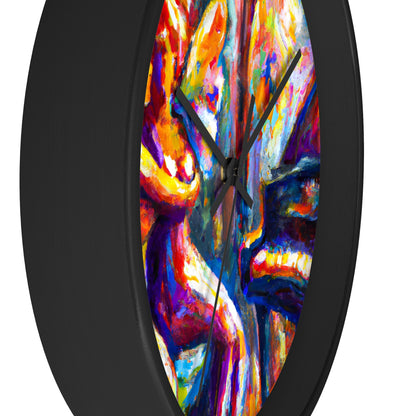 Caspian - Gay Love Wall Clock