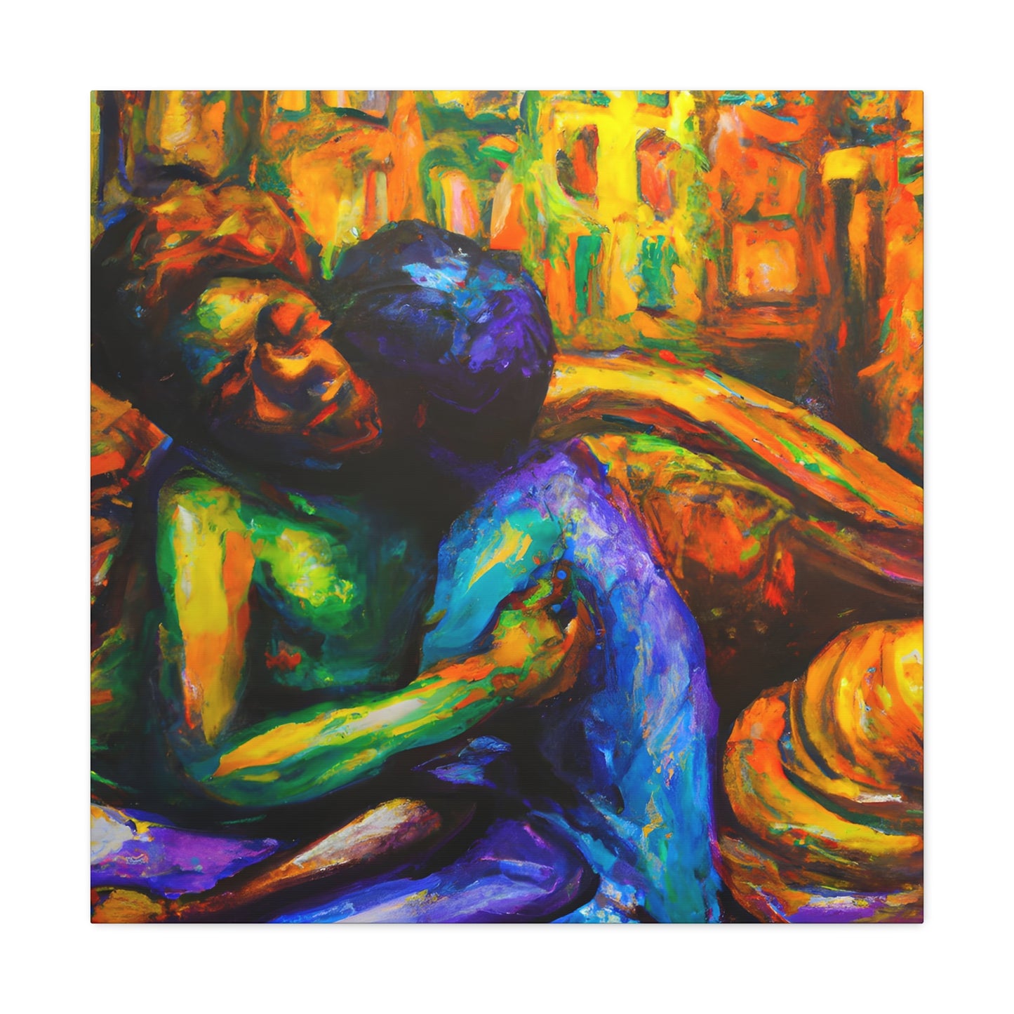 Jaxon - Gay Love Canvas Art
