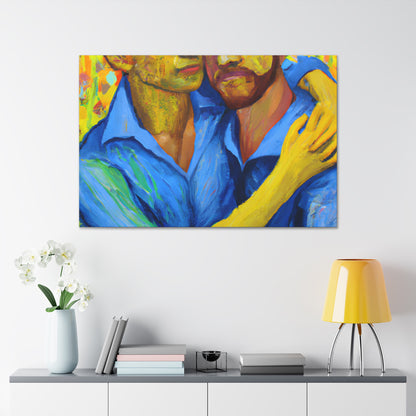 Hilberta - Gay Couple Wall Art