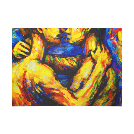 Tiger - Gay Love Jigsaw Puzzle