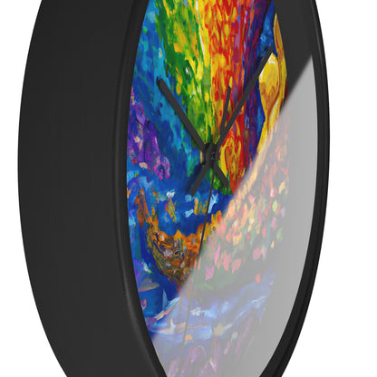 LeonardoDaVinci - Gay Hope Wall Clock