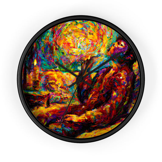 NuminousLight - Gay Hope Wall Clock