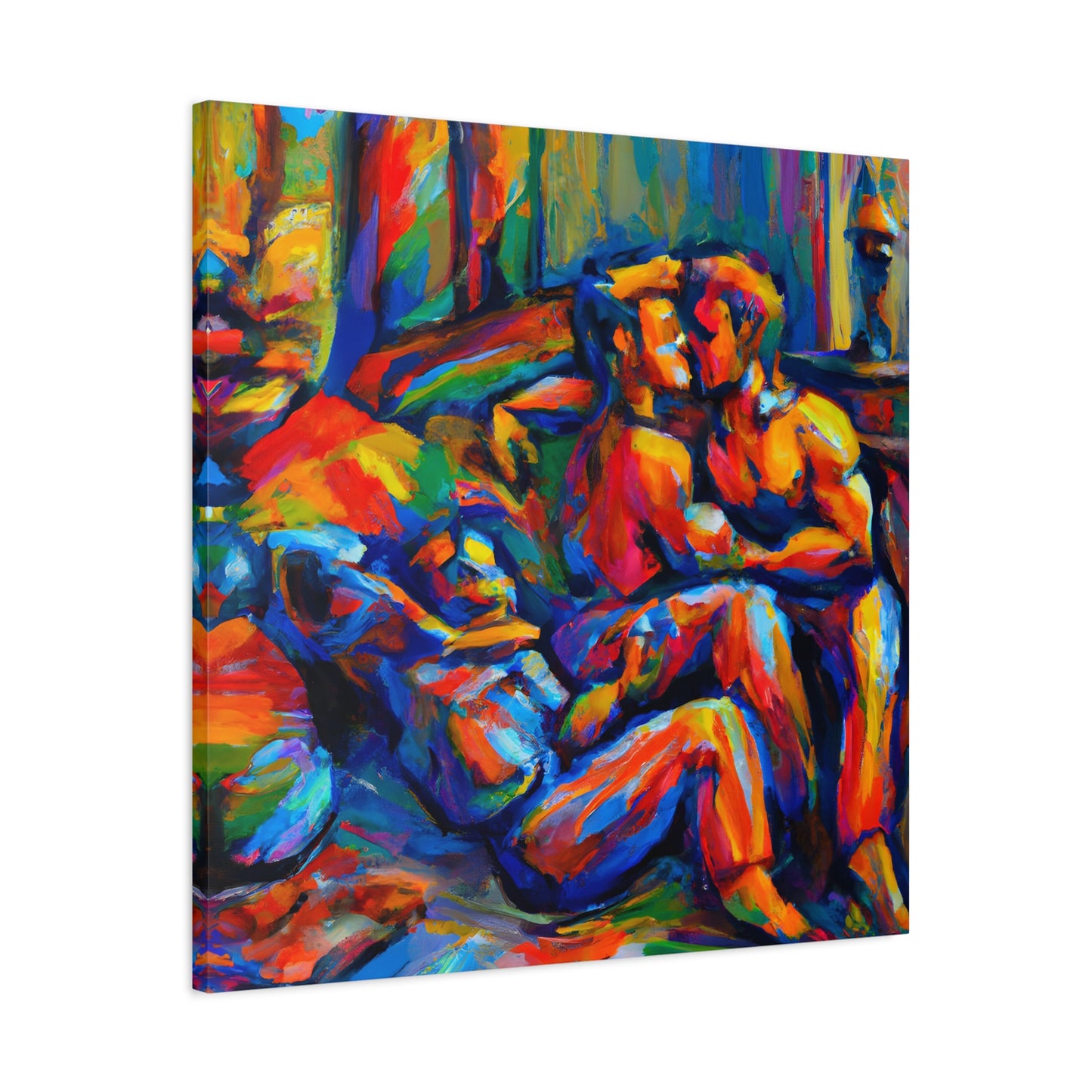 Nevin - Gay Love Canvas Art