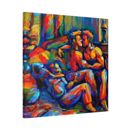 Nevin - Gay Love Canvas Art