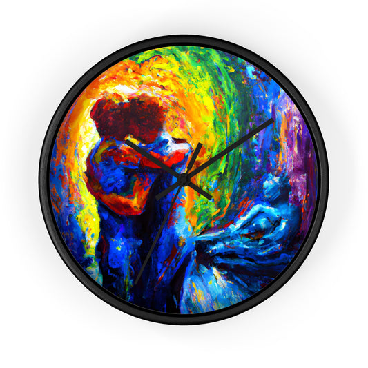 Cedric - Gay Love Wall Clock