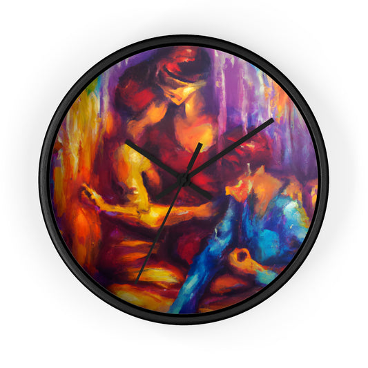 Tyler - Gay Love Wall Clock