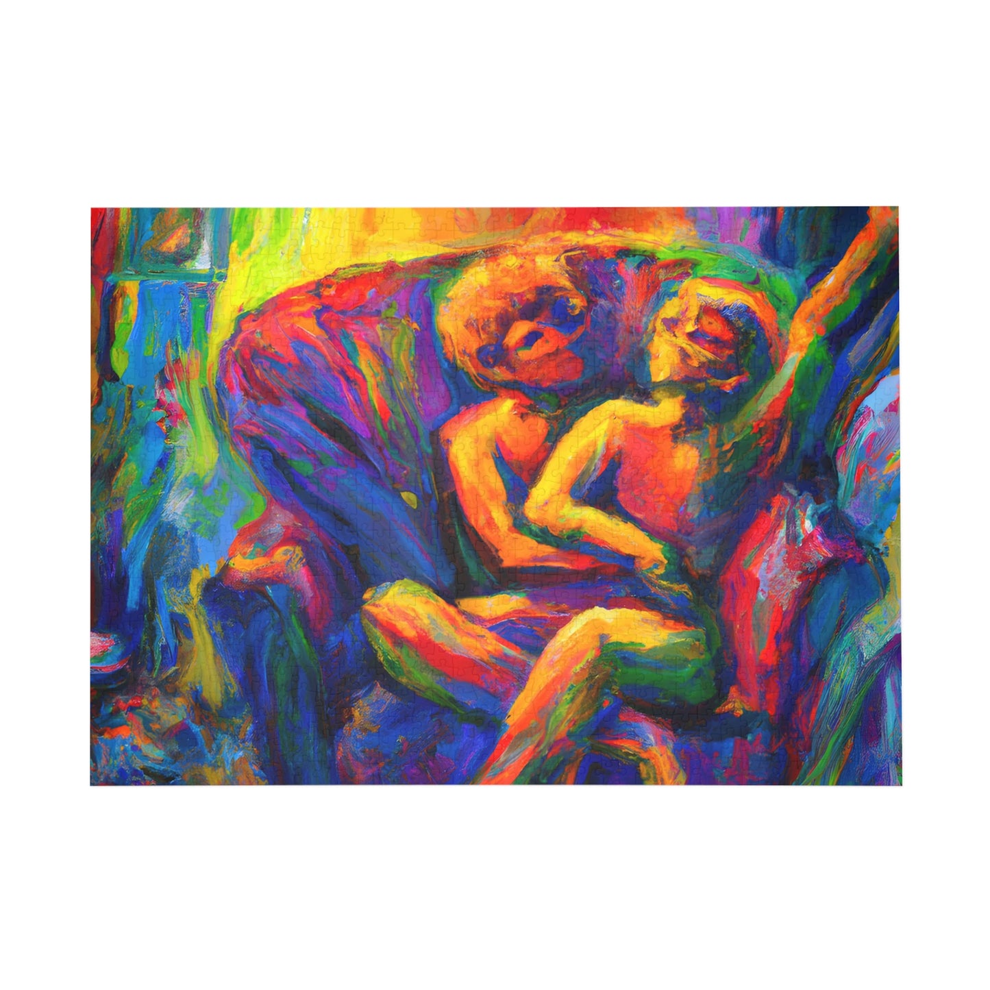 Chaz - Gay Love Jigsaw Puzzle