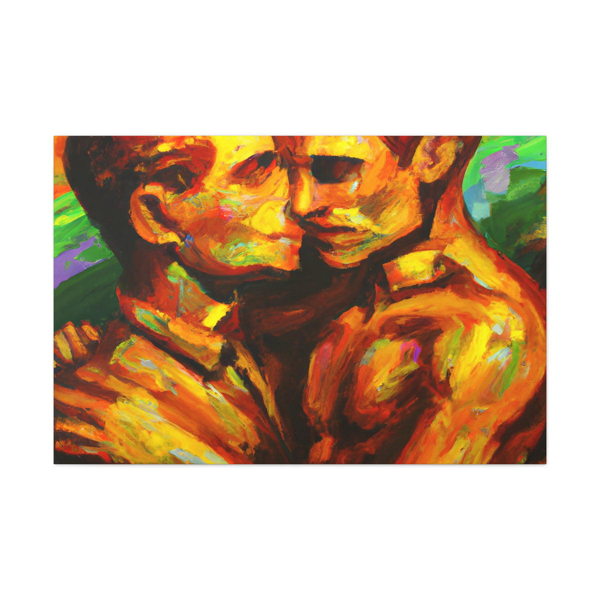 Bradley - Gay Love Canvas Art