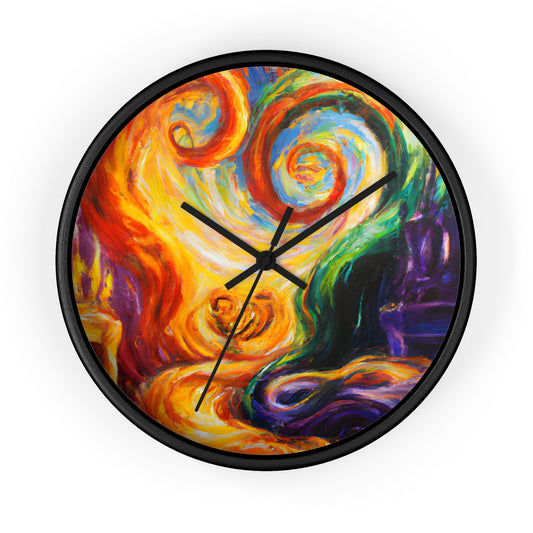 LeonardoDeVinci - Gay Hope Wall Clock