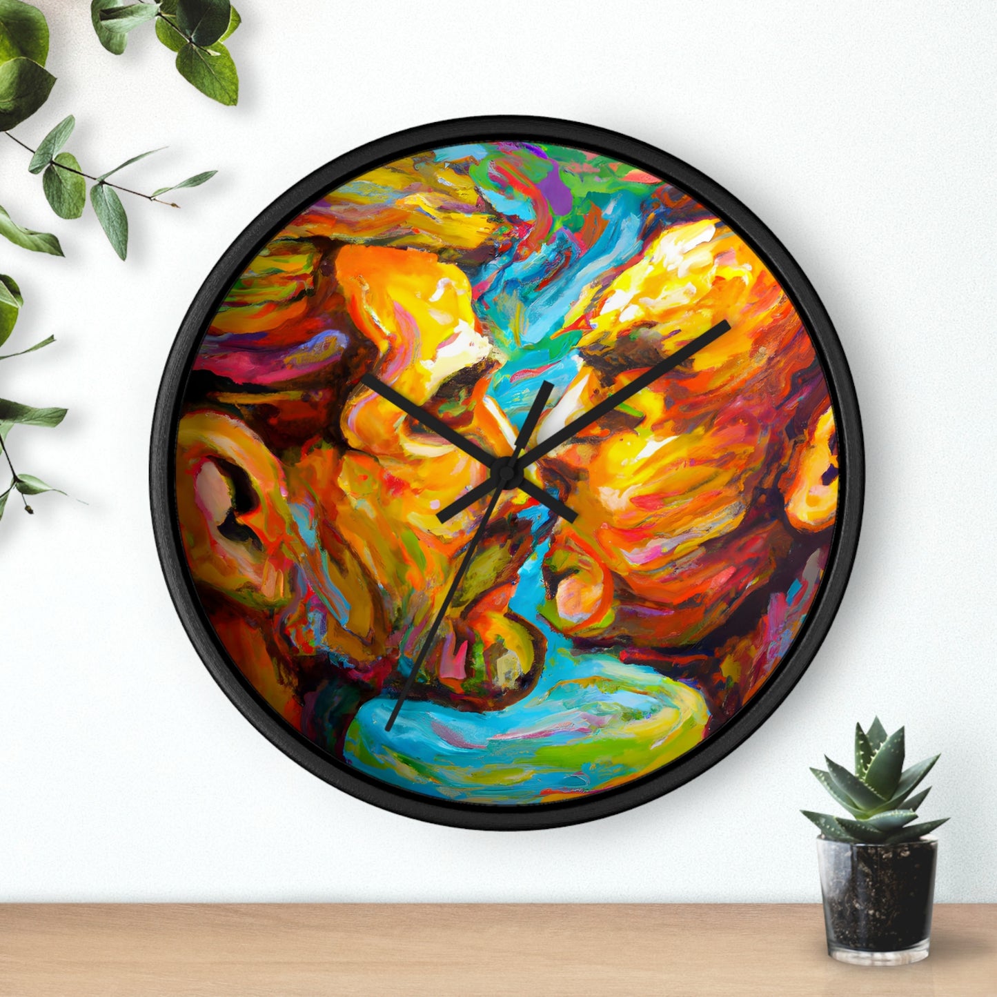 Tyler - Gay Love Wall Clock
