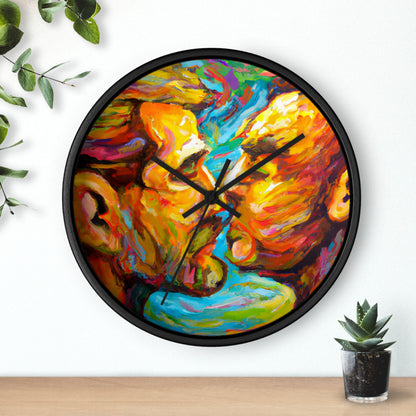 Tyler - Gay Love Wall Clock