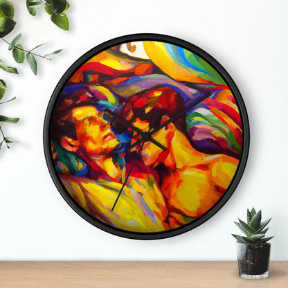 Maxwell - Gay Love Wall Clock