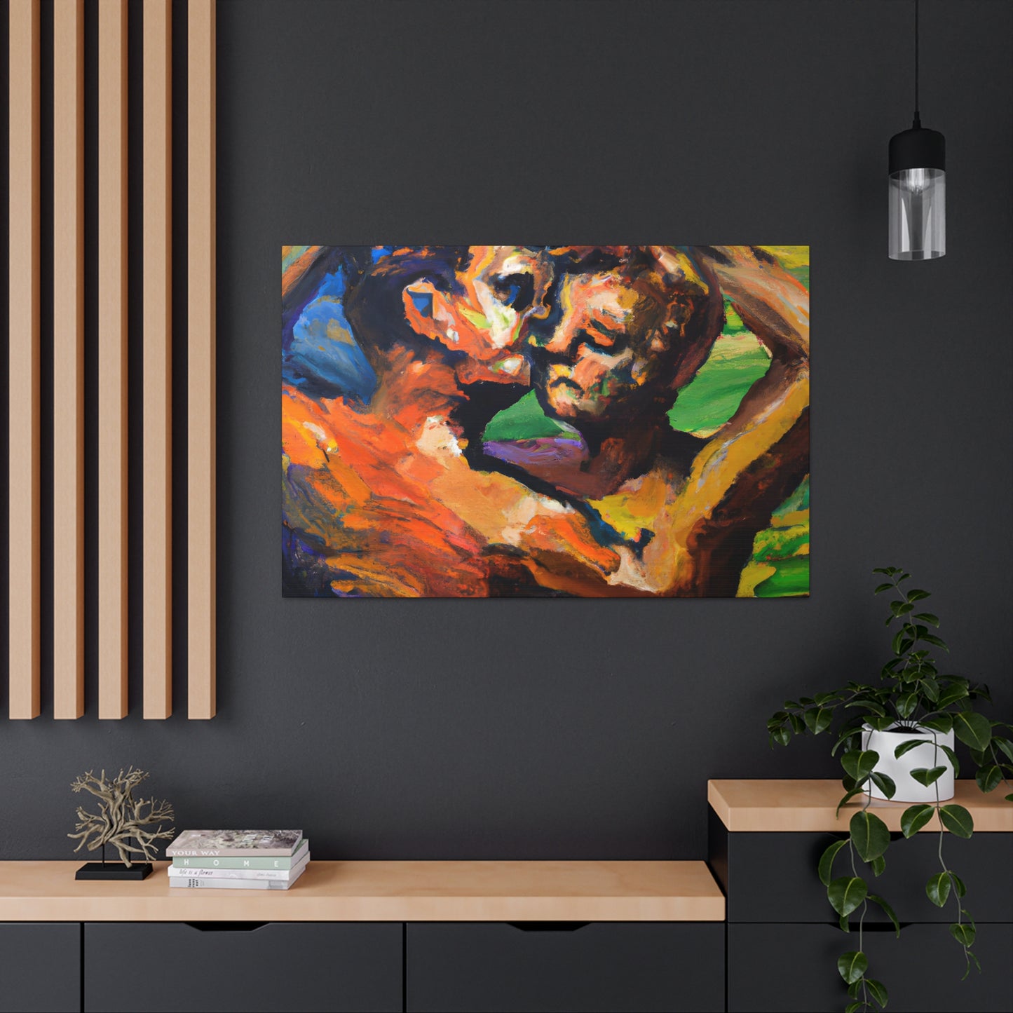 LuminousLark - Gay Couple Wall Art