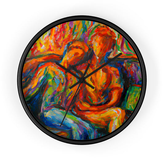 Rocky - Gay Love Wall Clock