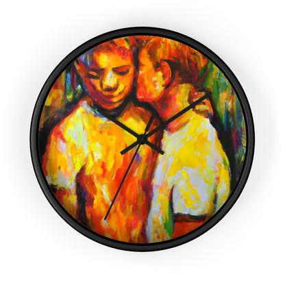 Aiden - Gay Love Wall Clock