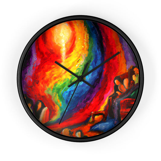 LeonardoVinci - Gay Hope Wall Clock