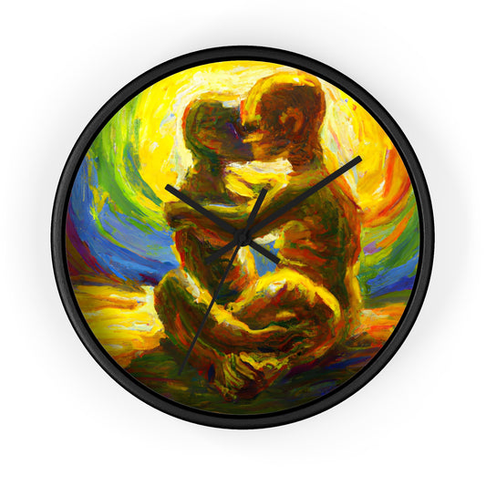 Cade - Gay Love Wall Clock