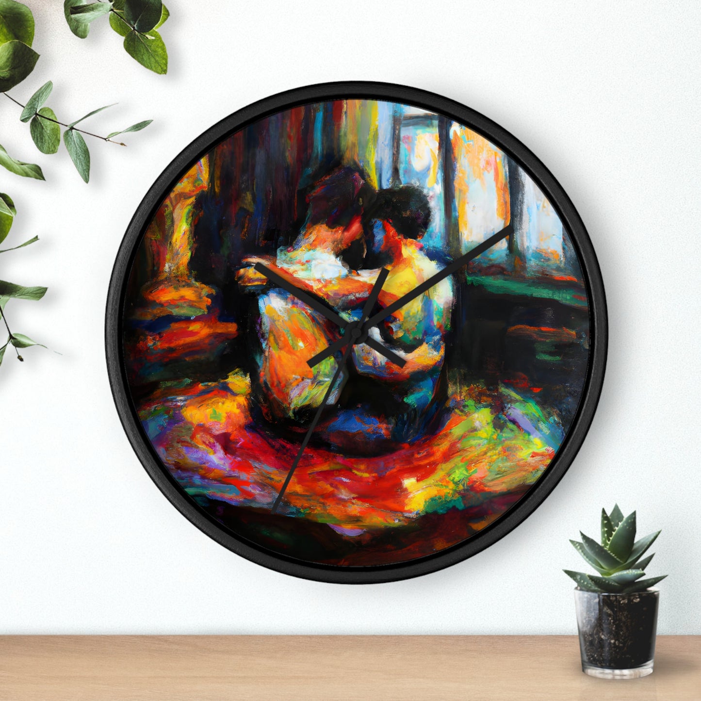 Kash - Gay Love Wall Clock