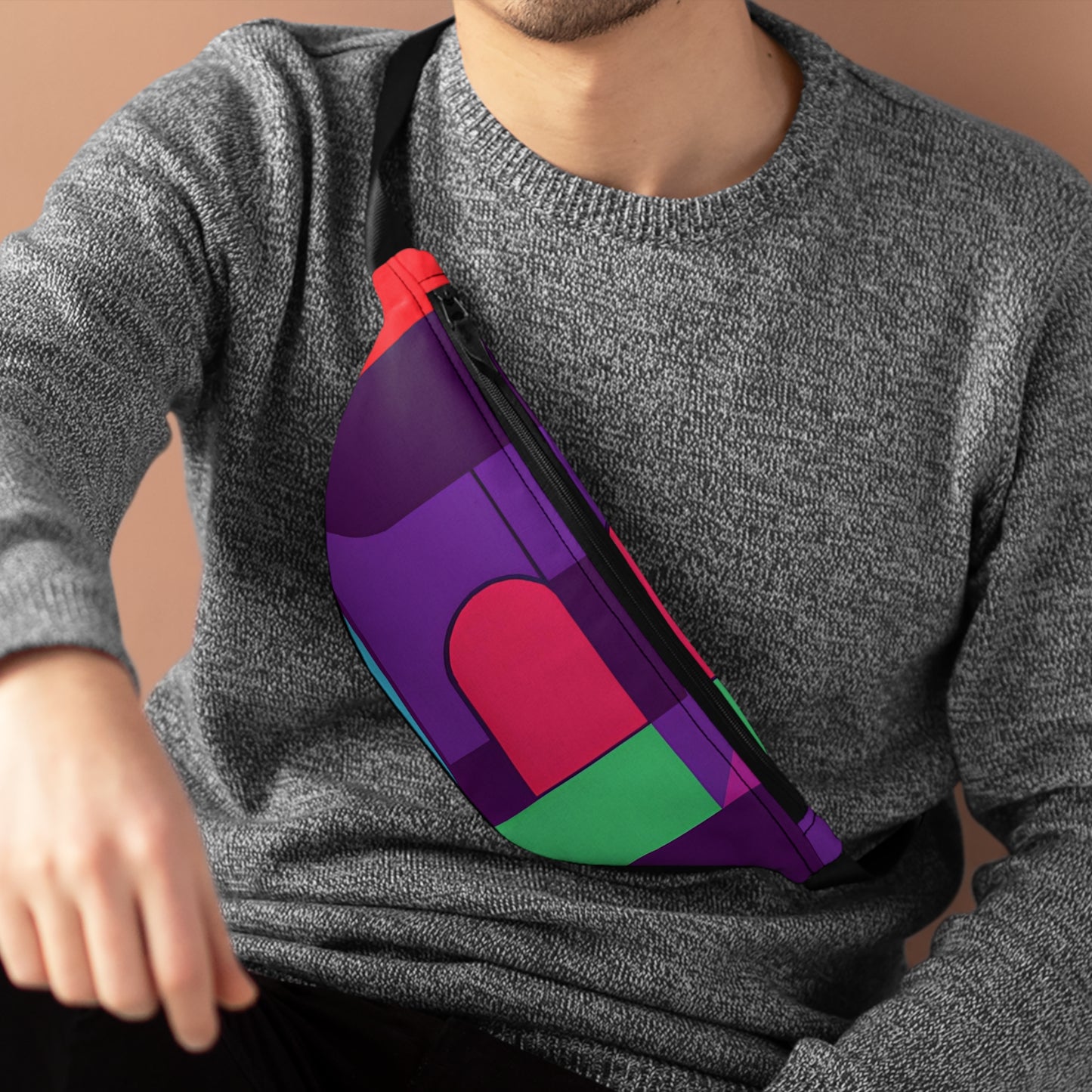 GlamLicious - Gay Pride Fanny Pack Belt Bag