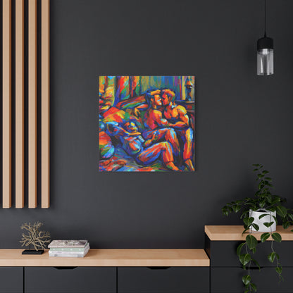 Nevin - Gay Love Canvas Art