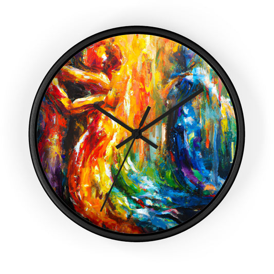 Xander - Gay Love Wall Clock