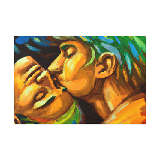 Rembrandt - Gay Couple Wall Art