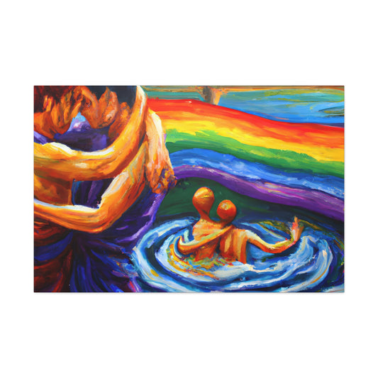 Maxwell - Gay Love Canvas Art