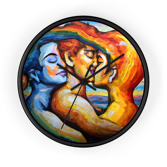 Spencer - Gay Love Wall Clock