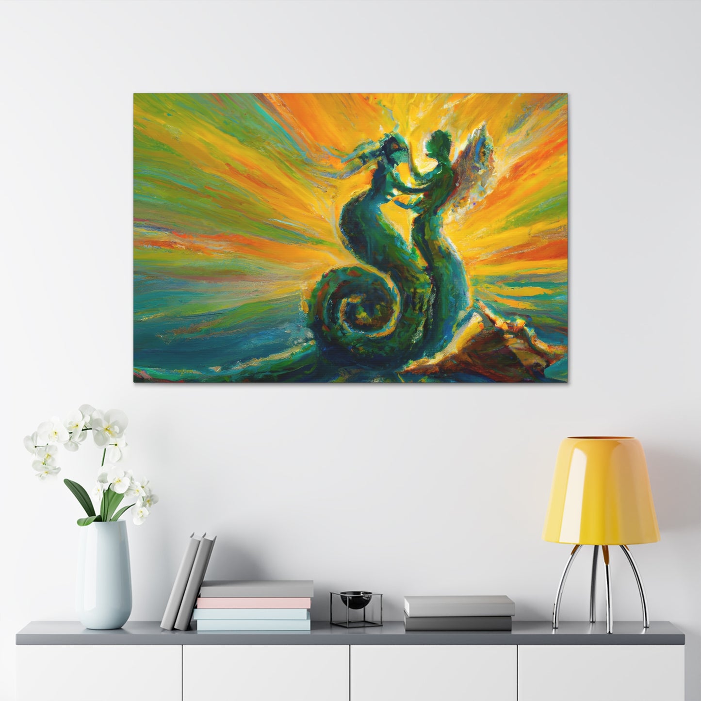 Delfinio - Gay Hope Canvas Art