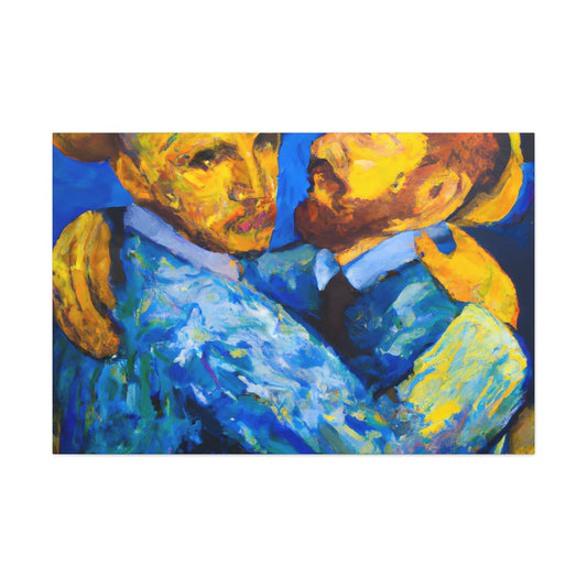 Luminaire - Gay Couple Wall Art