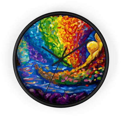 LeonardoDaVinci - Gay Hope Wall Clock