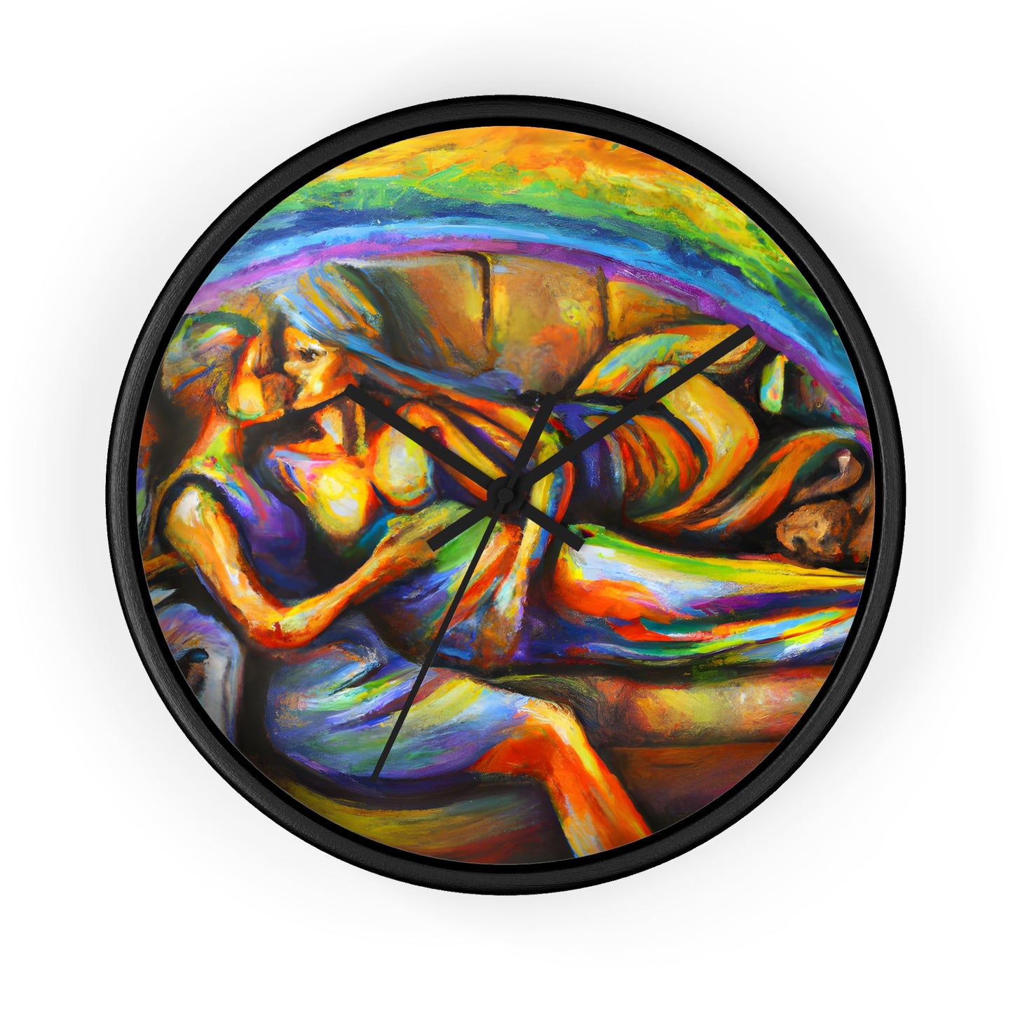 Chase - Gay Love Wall Clock