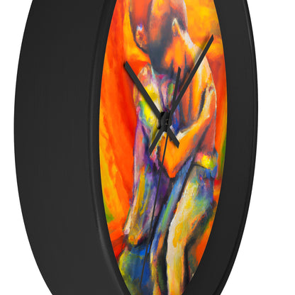 Axel - Gay Love Wall Clock