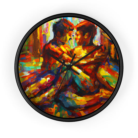 Rex - Gay Love Wall Clock