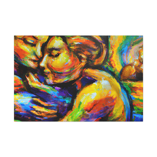 Tyler - Gay Love Canvas Art