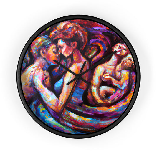 Connor - Gay Love Wall Clock