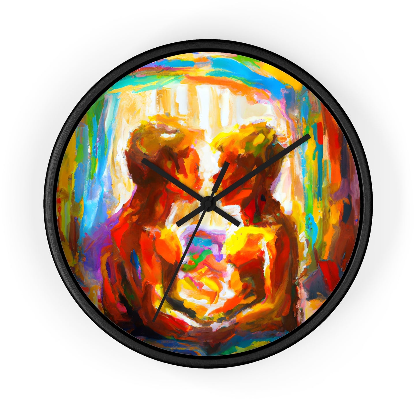Trey - Gay Love Wall Clock