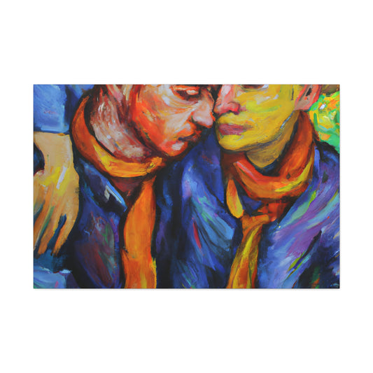DeweyMasterpiece - Gay Couple Wall Art