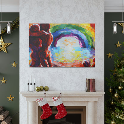 PineoArtist - Gay Couple Wall Art