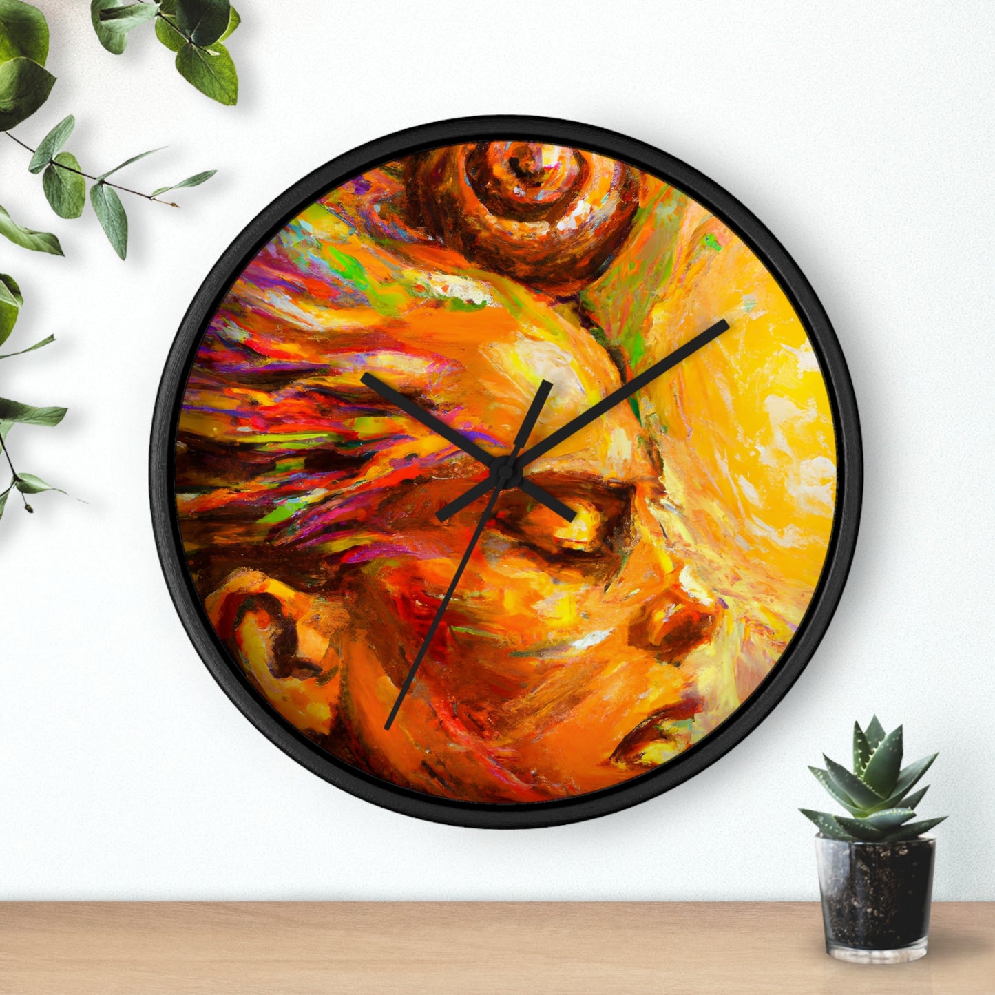 LeonardoDaVinci - Gay Hope Wall Clock