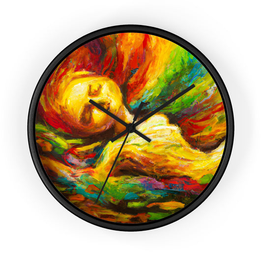 LeonardoDaVinci - Gay Hope Wall Clock