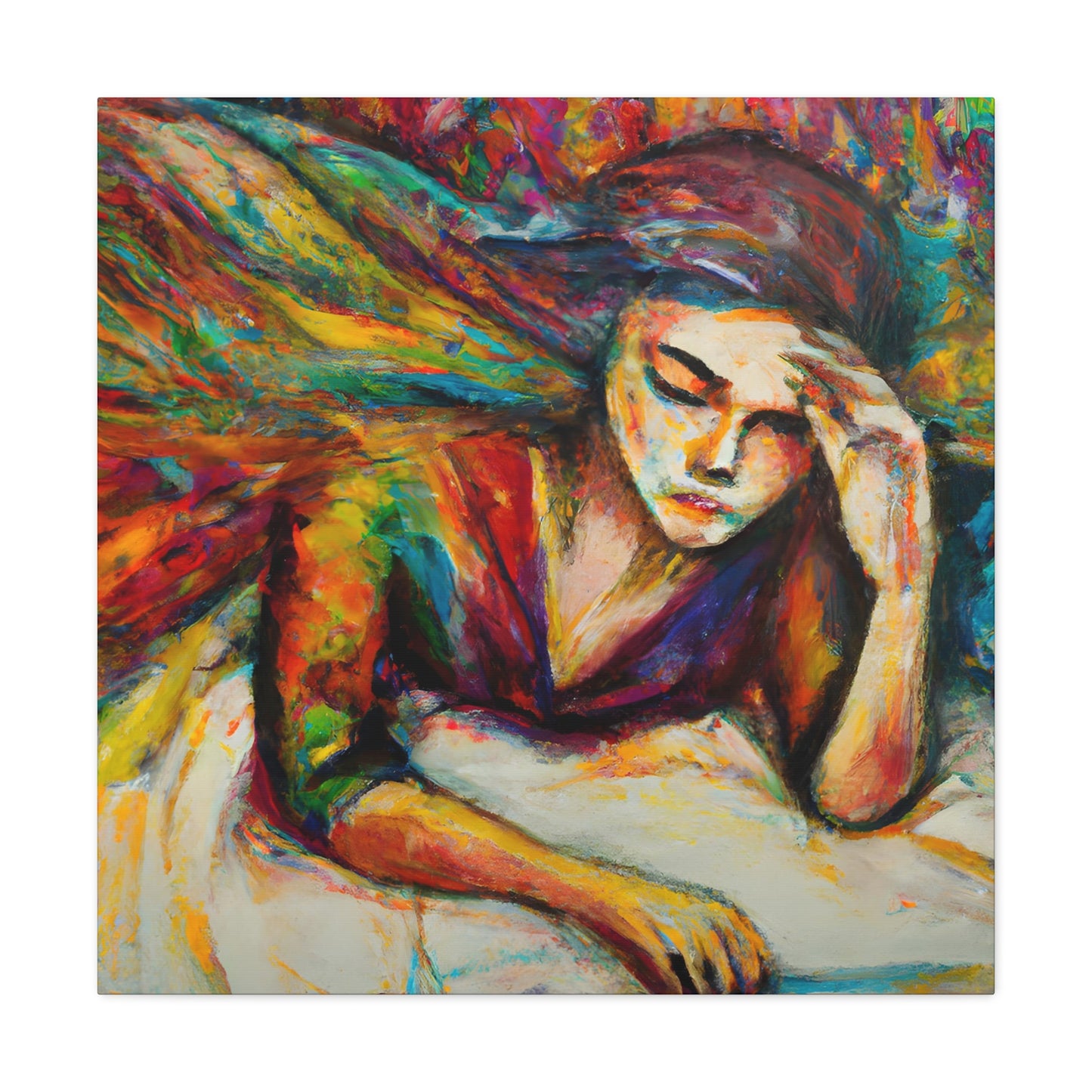 Leonardo daVinci - Gay Hope Canvas Art