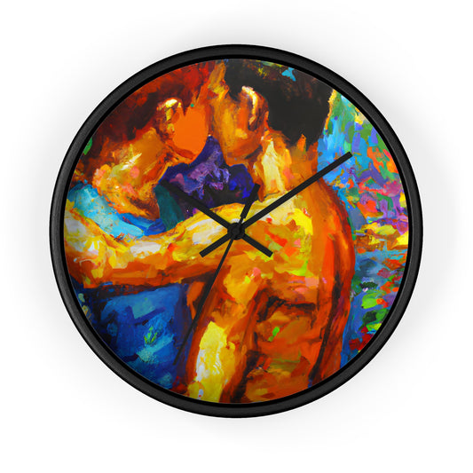 Colton - Gay Love Wall Clock