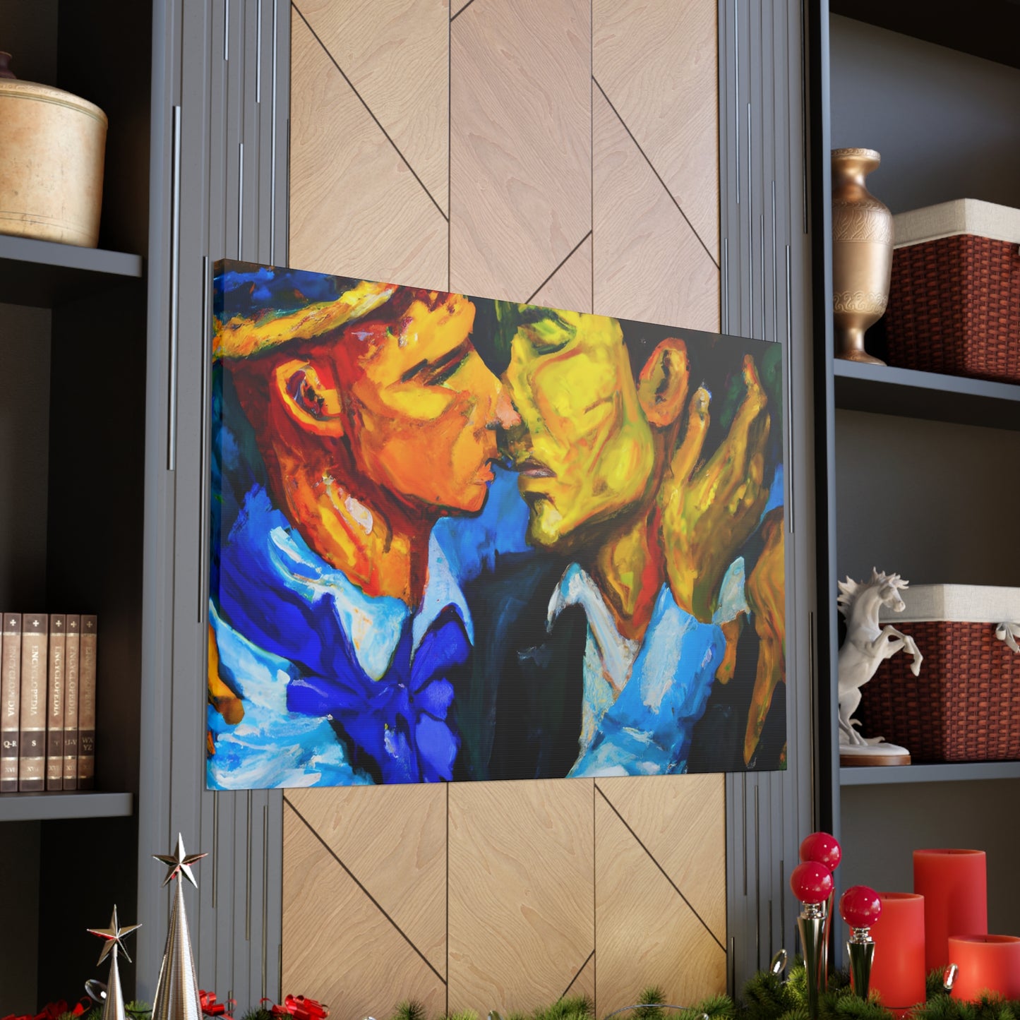 RenaissanceRose - Gay Couple Wall Art