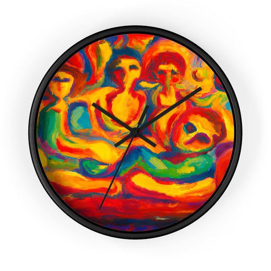 LeonardoDaVinci - Gay Hope Wall Clock